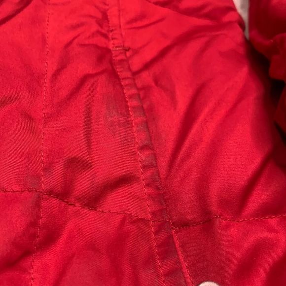 Eddie Bauer | Women’s Down Long Quilted Puffer Jacket Coat Red - Picture 7 of 16